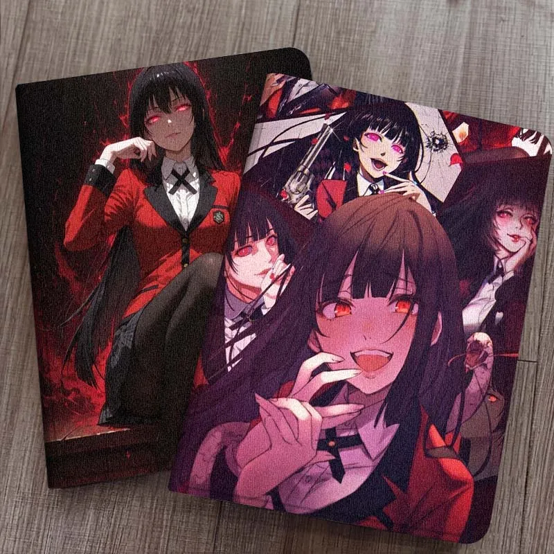 

Kakegurui Cool Popular Anime For Vivo IQOO Pad Pad2 Pad3 Pad5 Air SE Pro 11 11.5 12.1 12.3 13 inch Foldable Cover Tablet Case