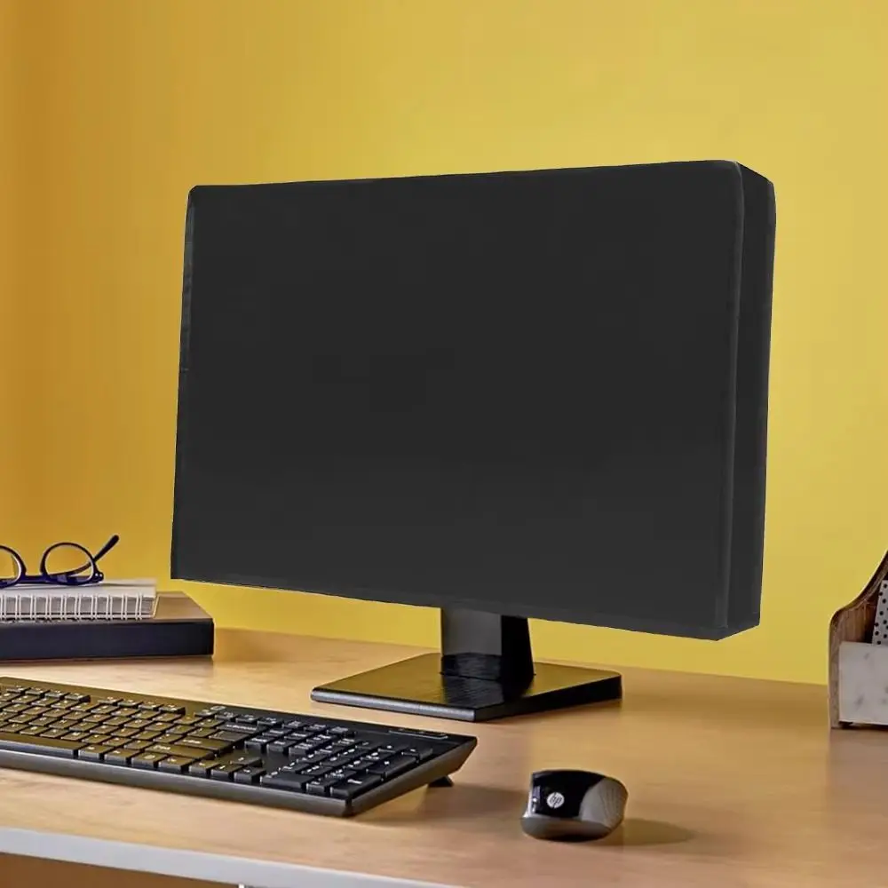 غطاء غبار لشاشة الكمبيوتر من قماش أكسفورد، شاشة مكتبية سميكة مقاومة للغبار، متعددة الأحجام ومضادة للارتداء #3