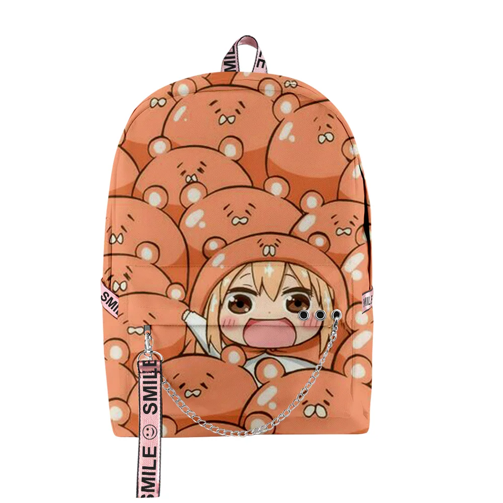 

Hip Hop Popular Funny Himouto! Umaru-chan School Bags Unisex 3D Print Oxford Waterproof Notebook multifunction Travel Backpacks