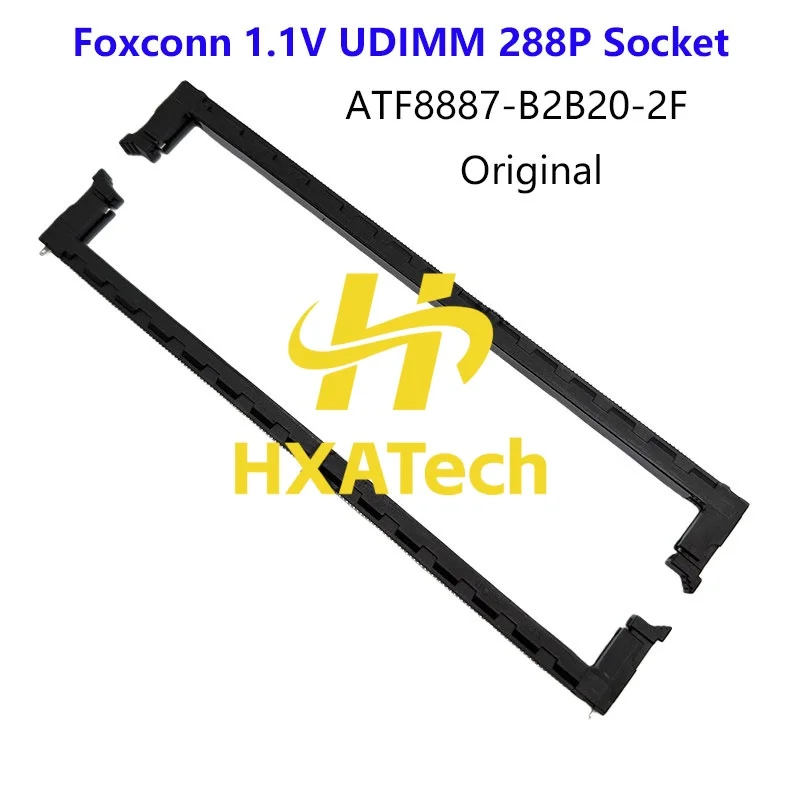 

HXATech-оригинал, новинка для Foxconn ATF8887-B2B20-2F, разъем для настольного компьютера DDR5, 1,1 В, UDIMM, 288P, слот для памяти