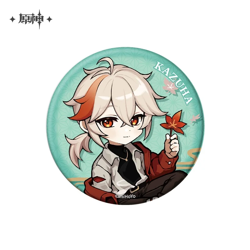 Sunsyea Official Genshin Impact Merch From miHoYo Kazuha Badge Anime Collection
