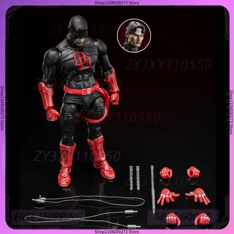 

НОВЫЙ CT Toys Фигурка Daredevil Mafex 223 SHF KO Daredevil Комическая версия Фигурка ПВХ Фигурка Статуя Человека-паука Коллекция Подарок