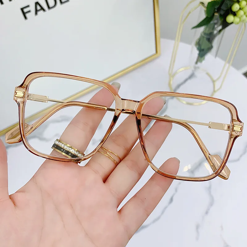 Neue Schwarze Eckige Computerbrille für Damen und Herren Anti-Blaulicht Rechteckige Brillen Blaulichtfilter Optische Brillen