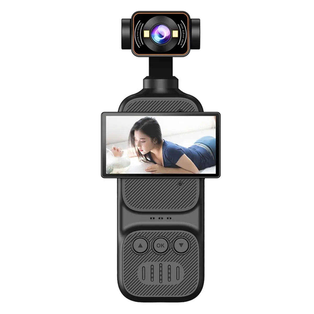 Multifunctional Pocket Camera with High-Definition Anti Shake VLOG Outdoor Handheld Sports Camera Recorder