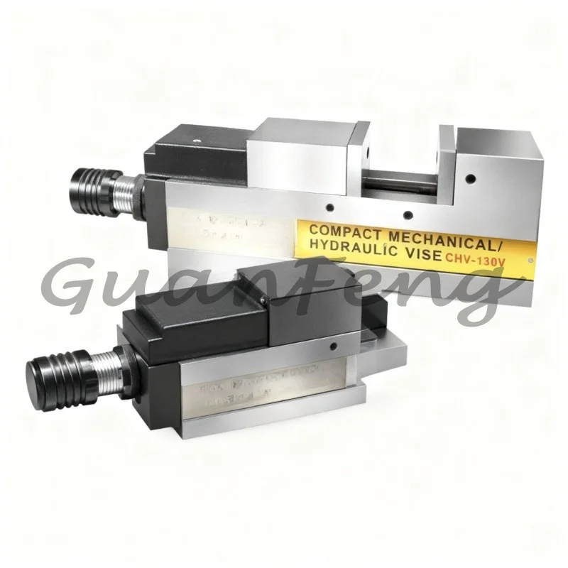 CNC Milling Machine Hydraulic Pneumatic Dual Station Fixture MC Pressurization Workholding Clamp For Machining Center