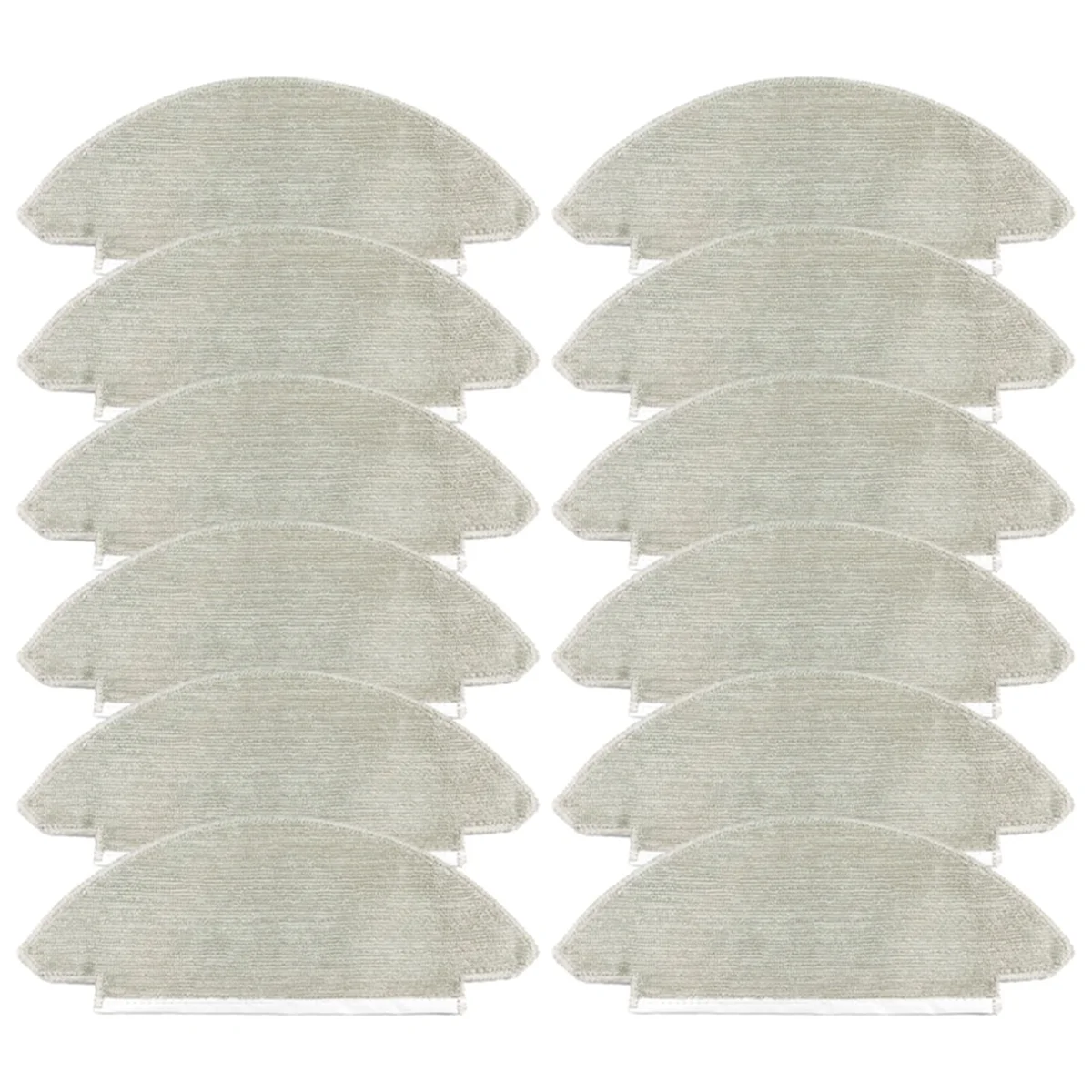 

Hot sale 12PCS Washable Mop Cloth for Alpha 2 Pro Robot Vacuum Cleaner Replacement Accessories Mop Pads Rags