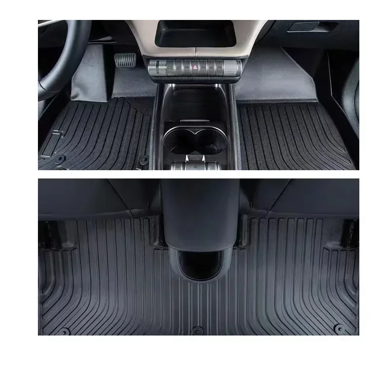 LHD Car Floor Mats For Dongfeng Nammi 01 Box 2024-2026 TPE Rug Foot Carpets Pads Protective Pad Dust-proof Mat Auto Accessories