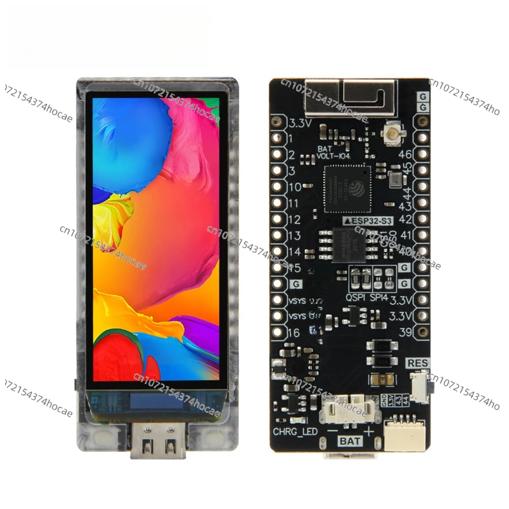 T-Display-S3 AMOLED ESP32-S3 1.91 inch AMOLED development board