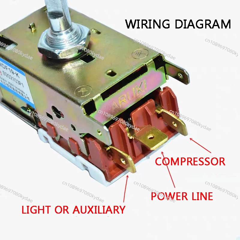 WDF19-K K50 K54 K59 K59E l\'interruttore del termostato del frigorifero è adatto per il regolatore di temperatura del congelatore del frigorifero