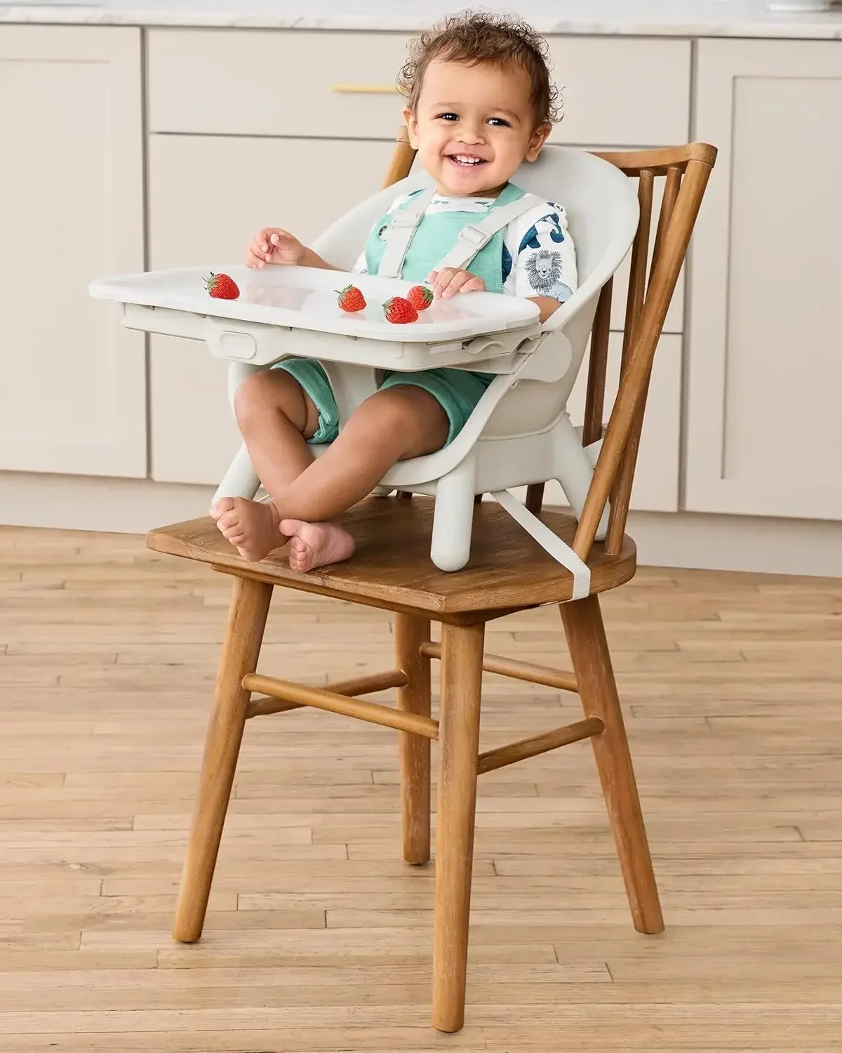 [XMSJ]Silla alta para bebé, trona convertible 4 en 1, EON, avena