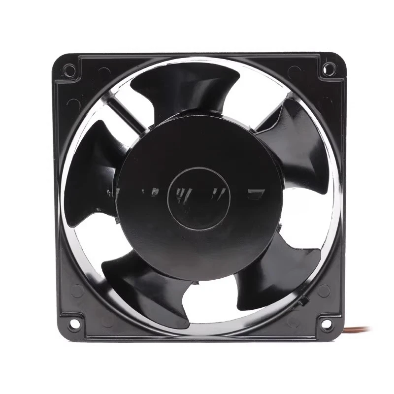 8 9 12 14 15 16 17 20 سنتيمتر/سم مروحة التدفق المحوري 220 فولت جميع المعادن ارتفاع درجة الحرارة مروحة التبريد #2