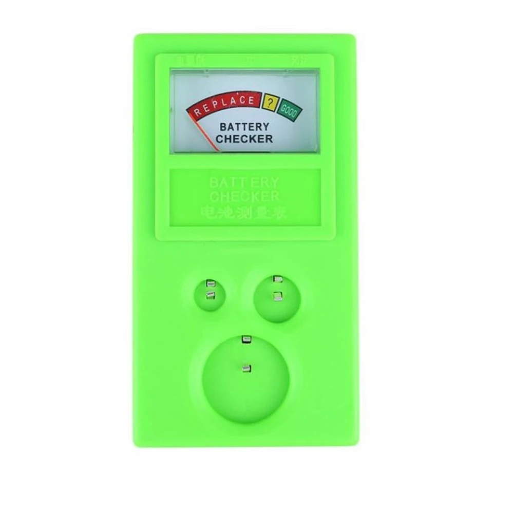 1PCS Button Coin Cell Battery Power Tester Electronic Measuring Device Tester Tool 1.55V 3V LR44 CR2025 Тестер