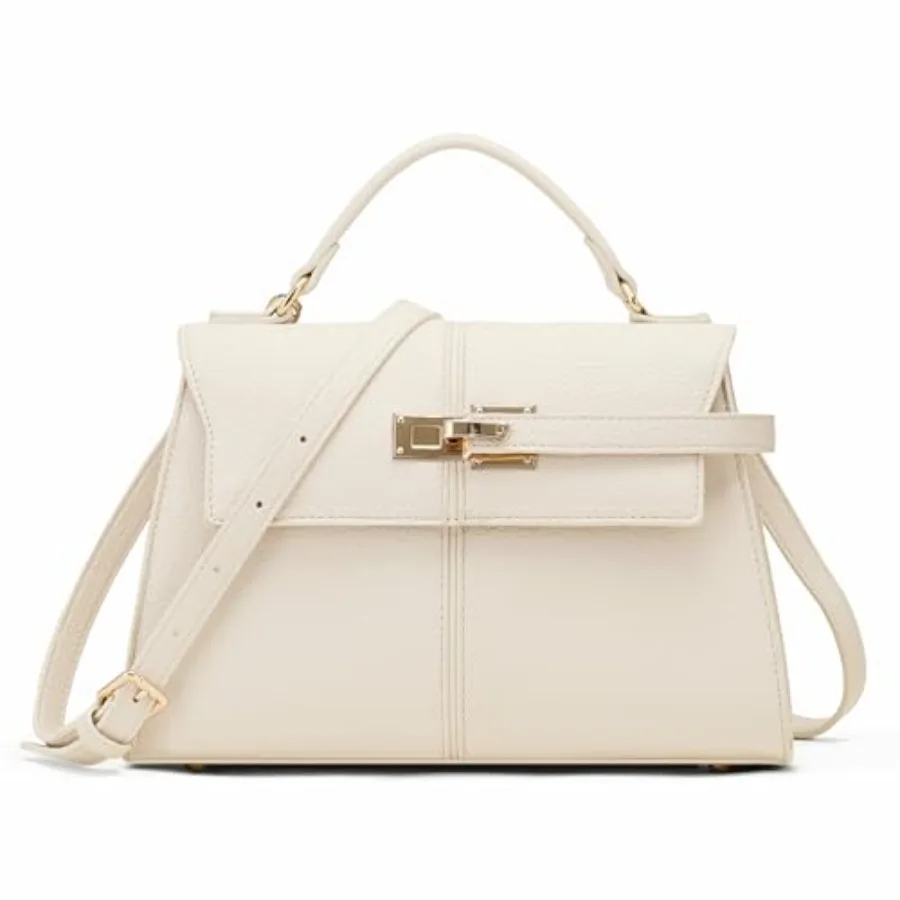 

Women's Top-handle Handbags Vegan Leather Crossbody Bags for Women with Adjustable Strap