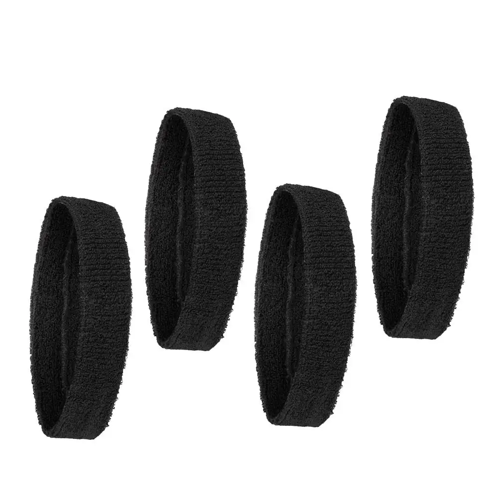 

Sweat Bands Quick Dry Breathable Headband for Sports Yoga Tennis Black Mens Workout Hairbands Sweat Absorbing Cloth