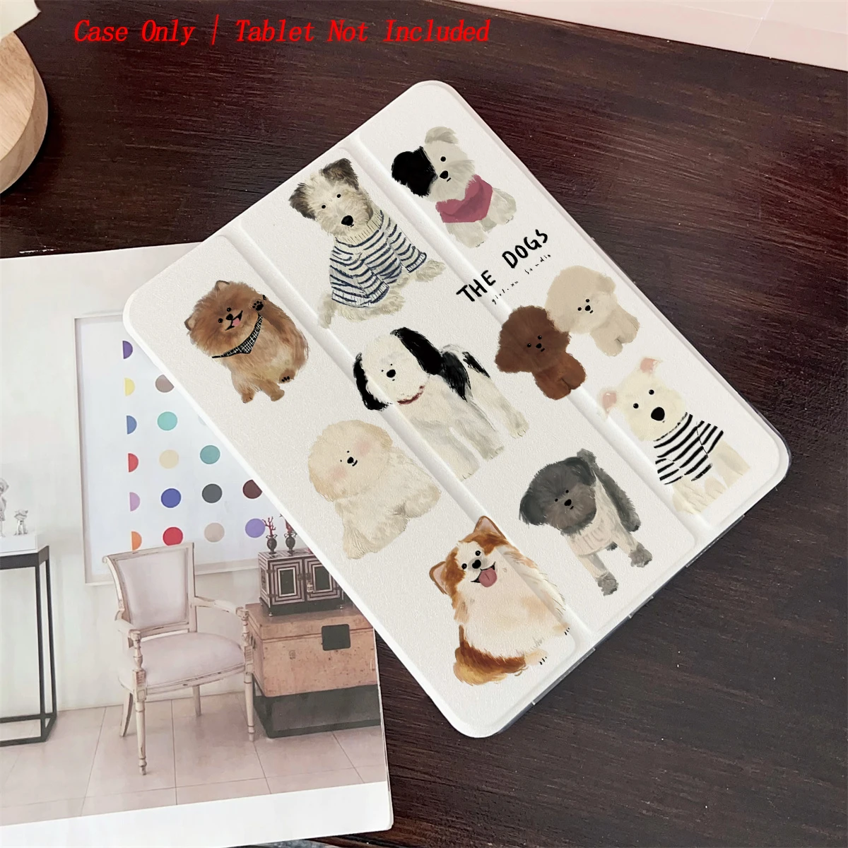 Slim Fit Premium TPU Tablet Cover, Shockproof Durable Lightweight Protective Case for iPad Samsung Huawei Honor Redmi Xiaomi
