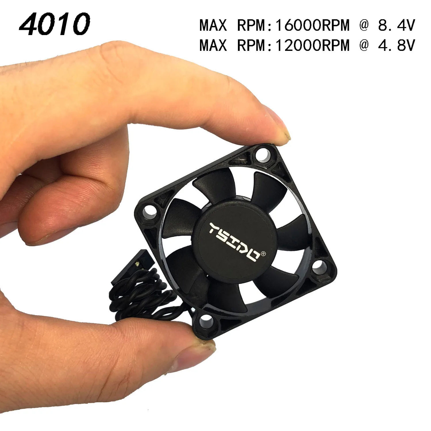 5Pcs YSIDO Hight Speed 4010 3510 3010 Cooling Fan Heat Dissipation for Hobbywing Traxxas ARRMA 4268 4274 1/10 1/8 1/7 RC Car