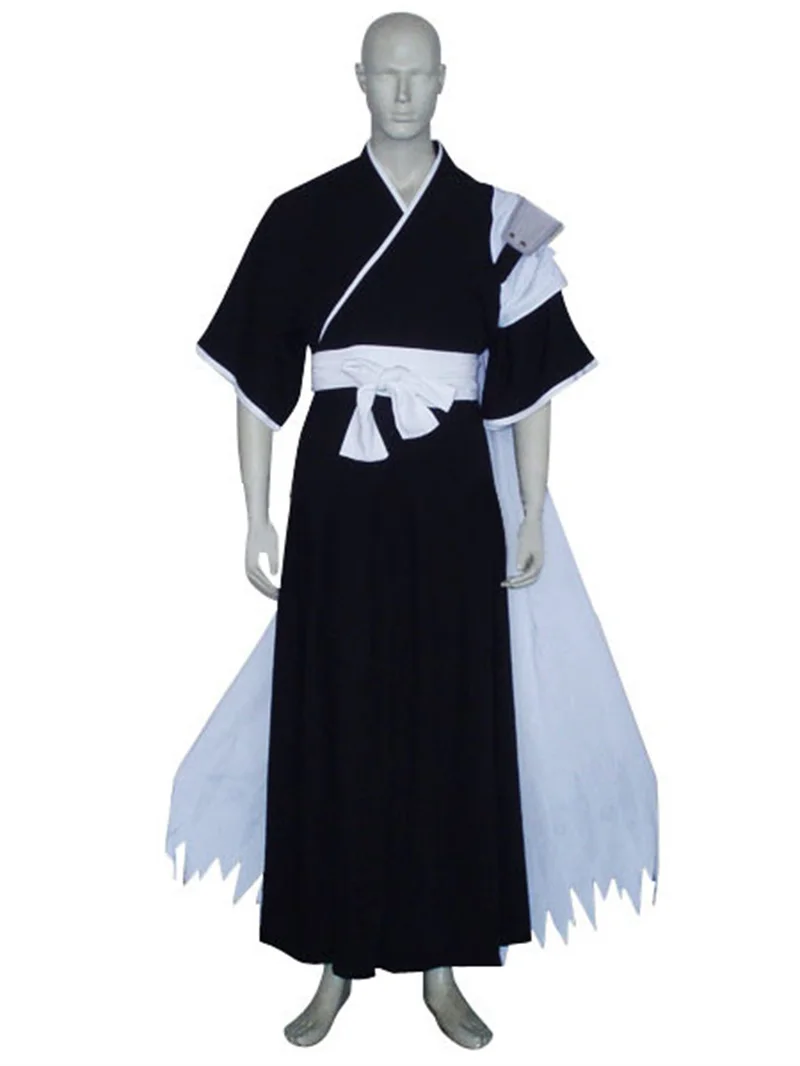 Anime Bleach Kurosaki Clinic Isshin Kurosaki Cosplay Costume Cloak Set Kurosaki Isshin Cosplay Custom Made Men Women Halloween