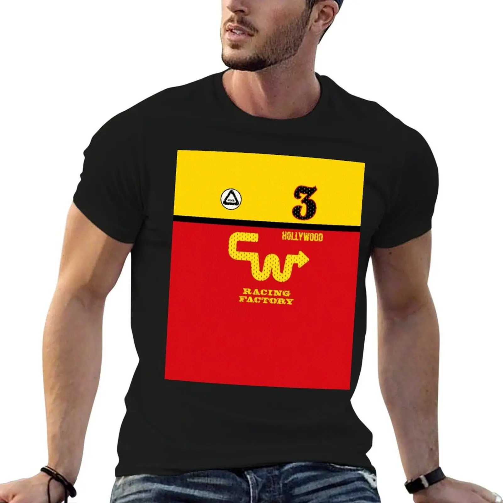 CW BMX RACING - MIKE MIRANDA - no.3 replica T-Shirt Sweat Absorbing Sports Tee Shirt