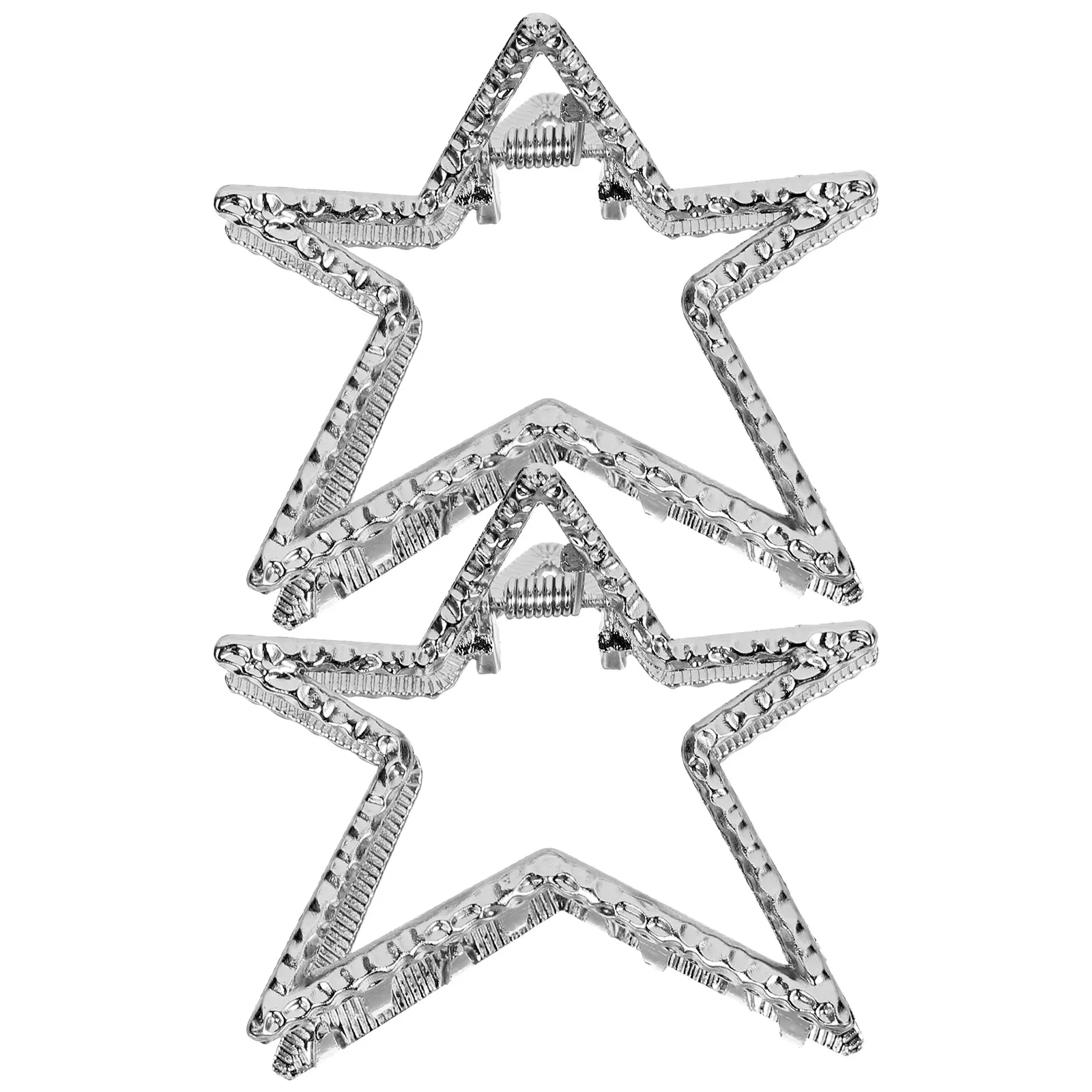 

Star Hair Clips Pentagram Hairpin Spider Accessories for Short Women Girls