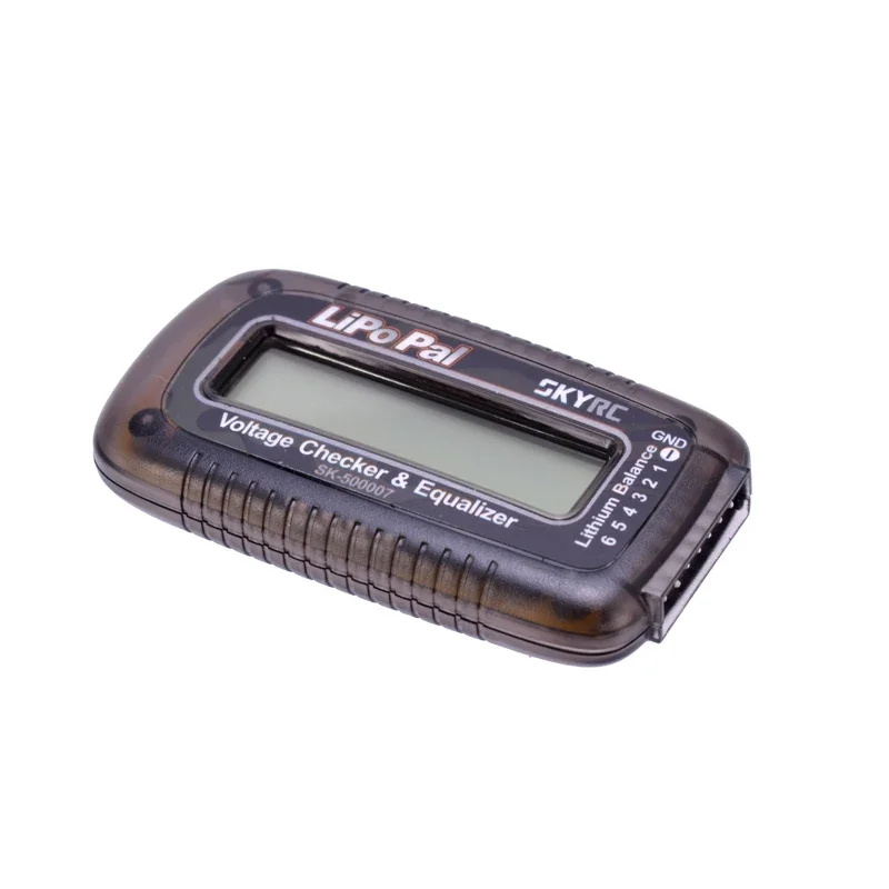 SKYRC LiPoPal Battery Checker 2-6S Lipo Battery Voltage Checker Equilizer Capacity Display Voltage Indicator Voltage Balancer