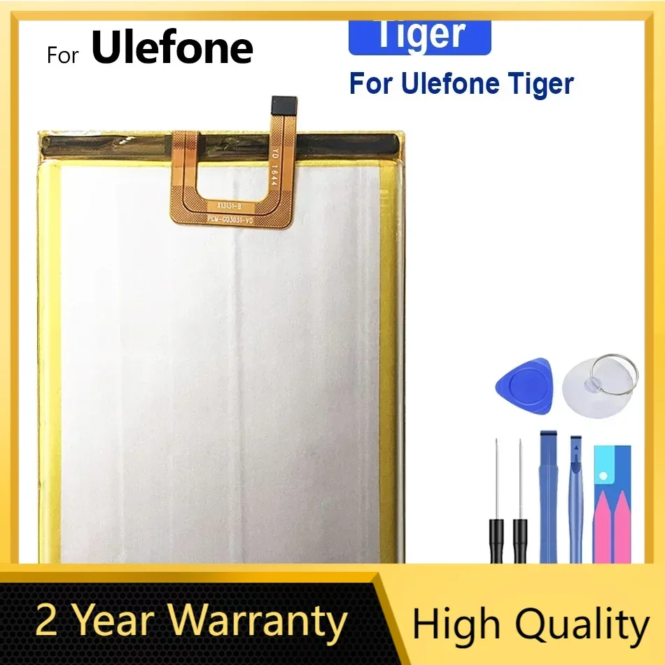 

Mobile Phone Battery, 4200mAh, For Ulefone Tiger, 5.5 "HD, MTK6737, High Quality