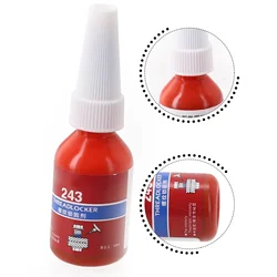 10ml Threadlocker 222/242/243/262/263/271/277/290 Anaerobic Adhesive Fit Screw Rust/Screw Not Tight For Pipe Thread Thread lock
