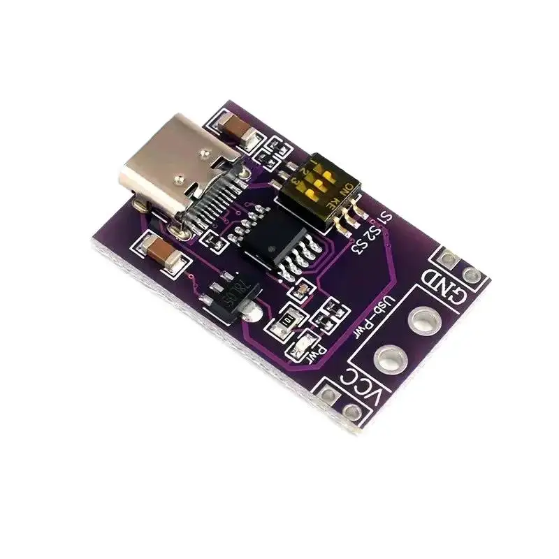 PD/QC/AFC Pemicu Umpan Isi Daya Cepat Mendukung Output Tegangan Tetap 5V 9V 12V 15V 20V