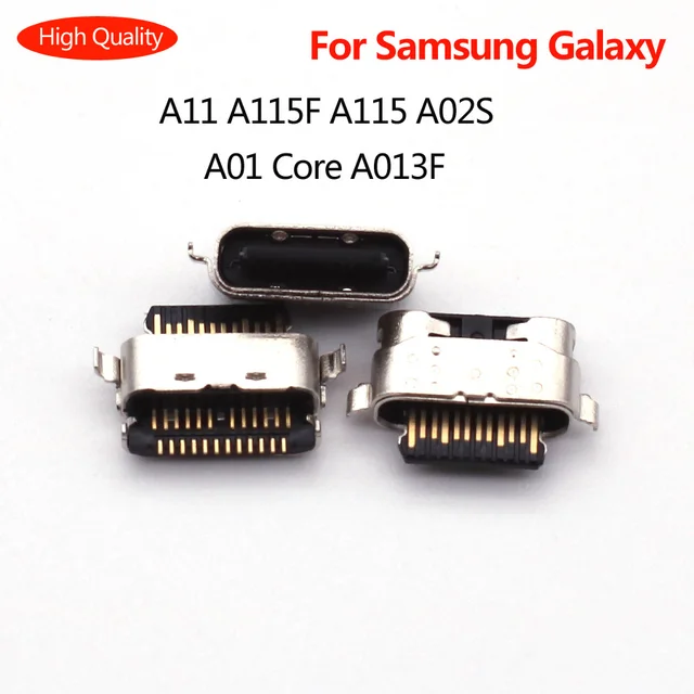 20 SZTUK Gniazdo ładowarki do Samsung Galaxy A11 A115F A115 A02S A025F A025 A01 Core A013F Port ładowania USB Wtyczka dokująca