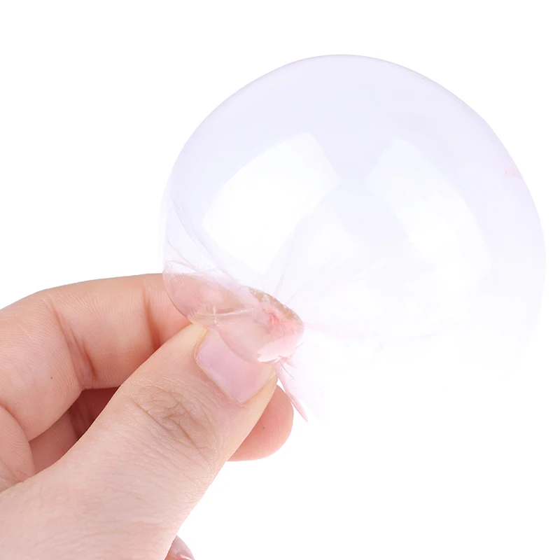 10Pcs Bubble Glue Toy Blowing Colorful Bubble Ball Plastic Balloon Won't Burst Safe For Children Gift Space Balloon toy