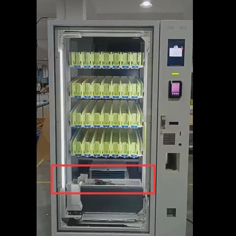 Para máquinas de venda automática de lanches e bebidas varejo inteligente