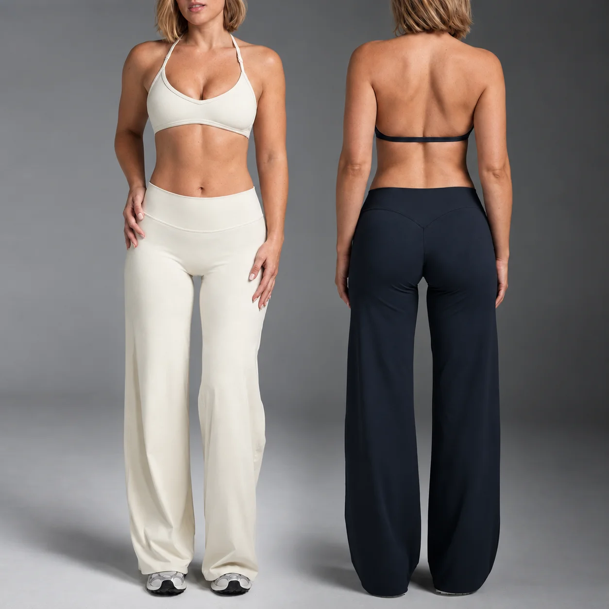 Women Yoga Bra Summer Adjustable Halter Neck Push Up Sexy Back Sports Bra Outer Wear Gym Workout Fitness Camisole Crop Top image 5