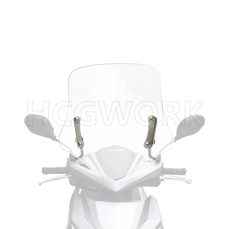 Motorcycle Accessories Windshield Hd Transparent Heighten for Honda Sundiro Models Electric Scooter Universal