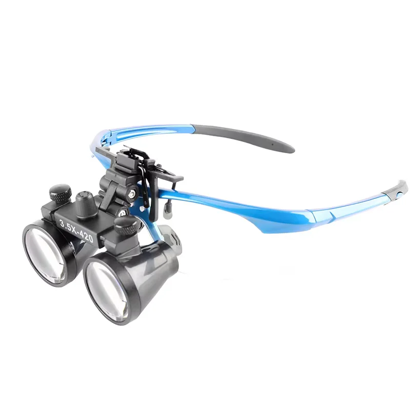 2.5X 3.5X Dental Loupe Dentist Binocular Magnifier Pupil Adjustable Magnifying Glass for Medical Oral ENT Examination