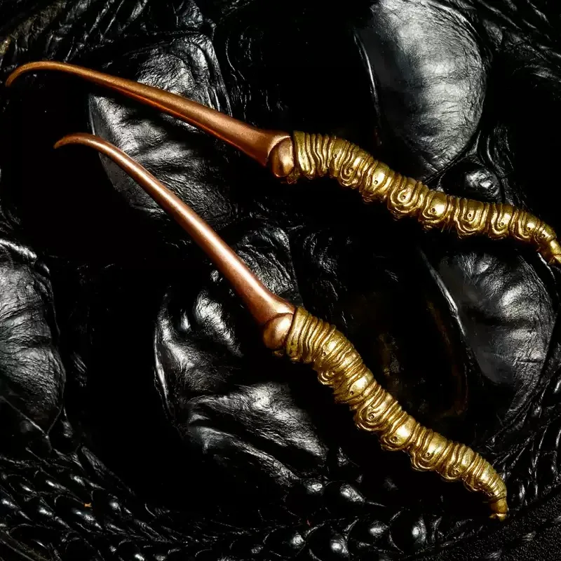 Universe Grocery Store Cordyceps Cordyceps Earspoons Copper Play Items Small Exquisite Daily Necessities