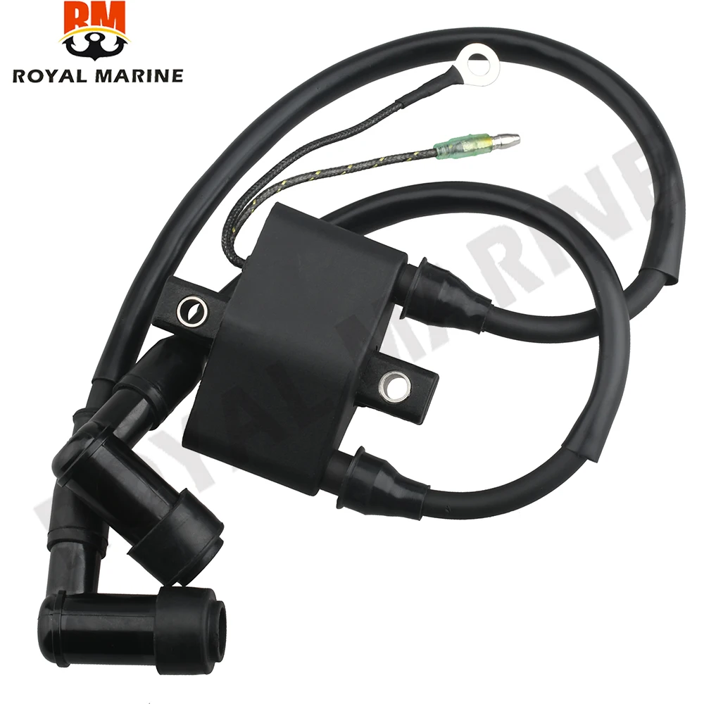 

3A0-06048 Ignition Coil For Tohatsu Mercury Outboard Motor Parts 25 30HP 3A0-06048-1 160643 8M0047311 with Plug Cap