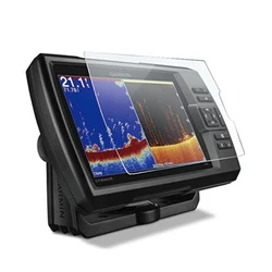 2 x PET Clear Screen Protector Cover Protective Film Guard For Garmin Striker Plus 7cv/7dv/7sv Fishfinder Handheld GPS Tracker