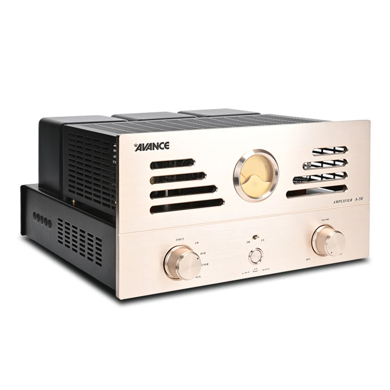 AVANCE corona danesa A50 tubo de vacío de grado audiófilo amplificador de potencia biliar tubo de vacío amplificador de Audio HIFI