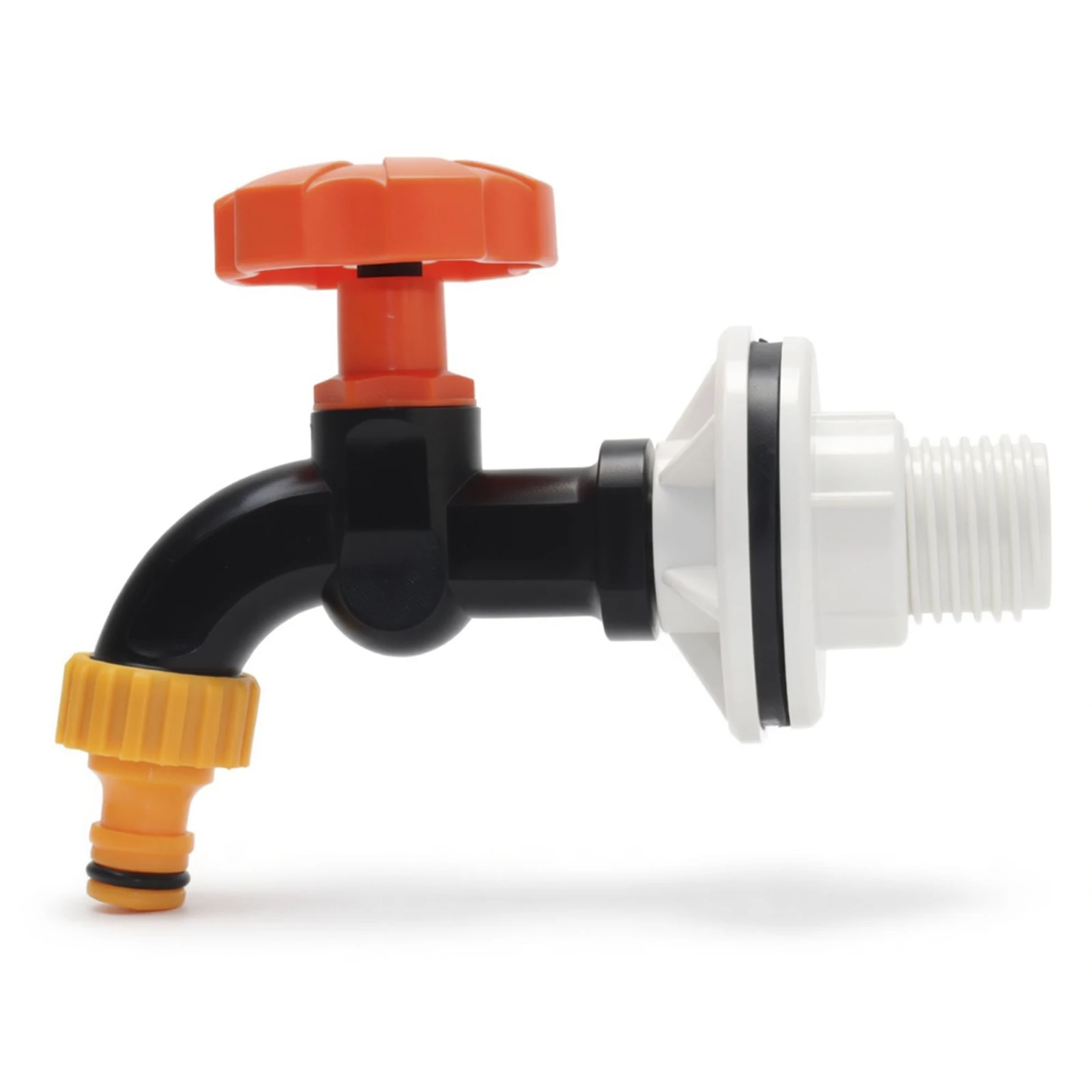 3Pcs Kit High pressure car wash water gun faucet water pipe joint nipple flange 1/2 '' imperial thread