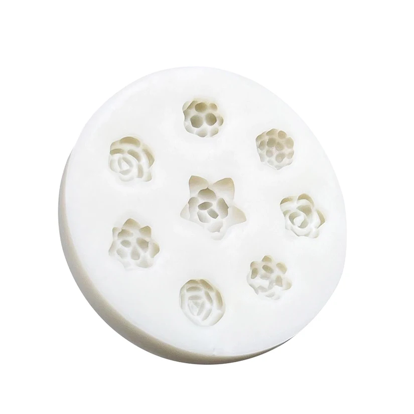 Succulent Plants Silicone Mold Sugarcraft Cupcake Baking Mold Fondant Cake Decorating Tools