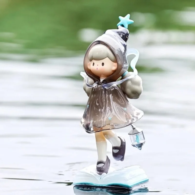 

Molinta Chasing Light Series Popcorn Sister 12th Gen Trendy Blind Box Toy Kawaii Decoration Play Ornamenta Glowing Toys Gifts