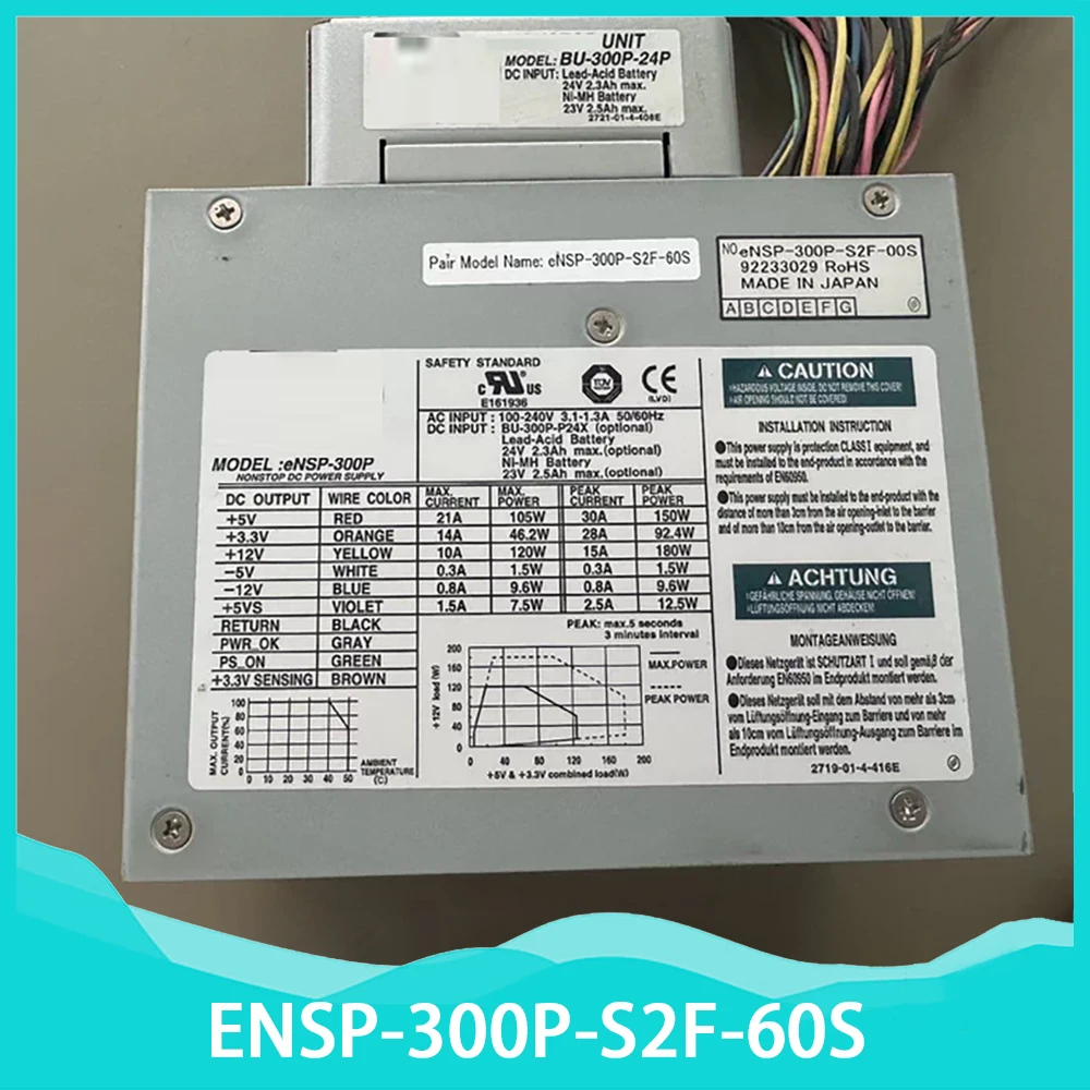 

BU-300P-24P Медицинский источник питания ENSP-300P ENSP-300P-S2F-60S