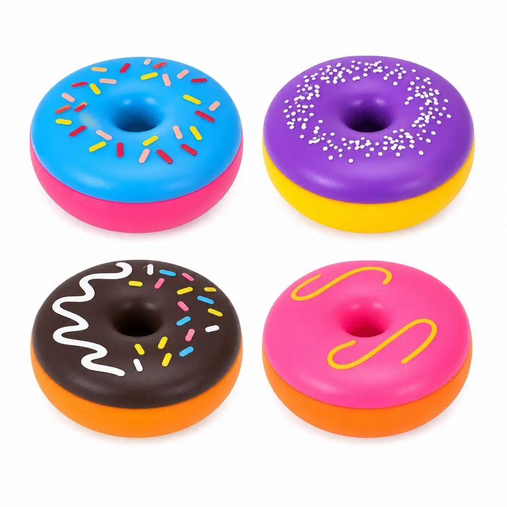 Gifts Soft Texture Donut Squeeze Toy Donut Shape Colorful Donut Squishy Toy Dessert Style Donut Squishy Pinch Le Desk Play