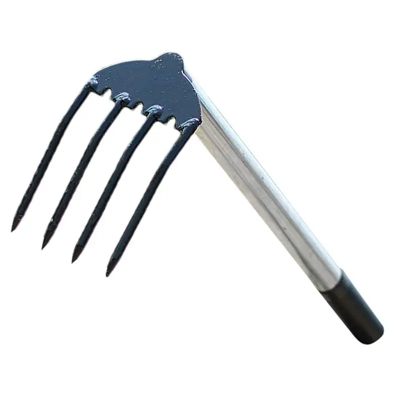 Grass Puller Stand Up Weeder Hand Tool Claw Steel Head Design Long Handle Dual Purpose Weeder Standup Plant Root Pulling Tool