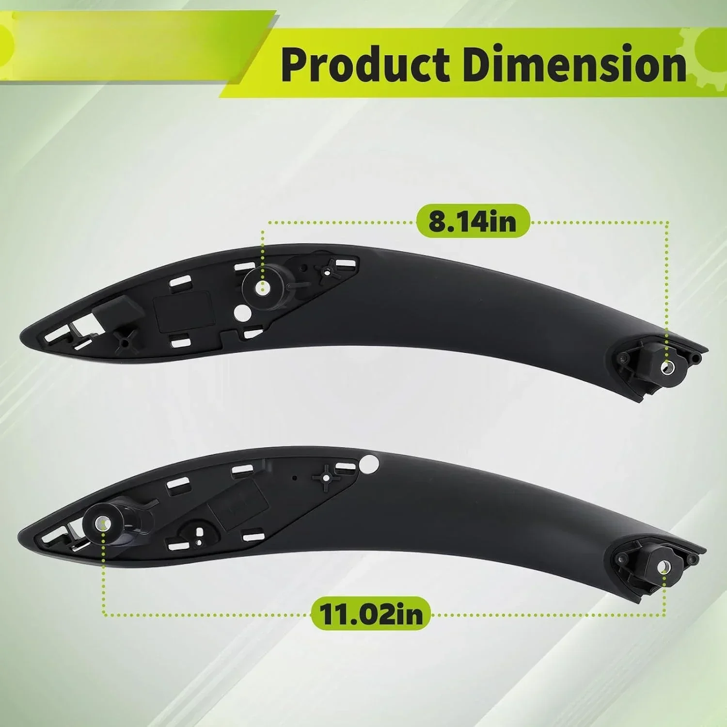 Interior Door Pull Handle Armrest Panel for BMW 320 328 330 335 M3 F30 F31 F34 F80 428 435 M4 F32 F33 51427281465 51427281466 view 4