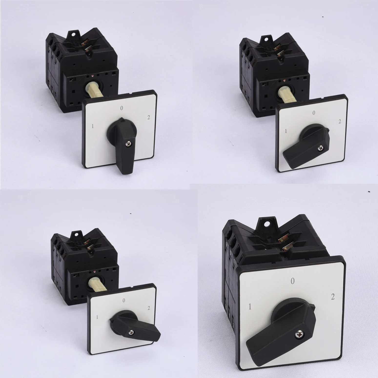 Waterproof Safety Switch Selector IP65 4Pole 100A Rotary Cam Switch Electrical Control Motor  Three Position Change Over Switch