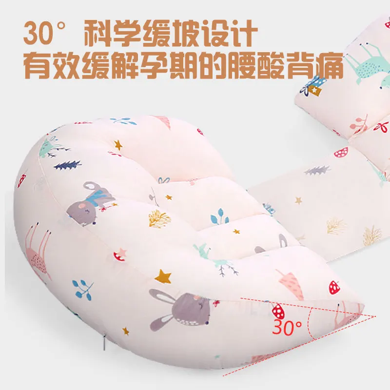 Multifunctional Maternity Waist Protection Side Sleeping Pillow Pregnant Woman Sleeping Belly Lift Artifact Pregnancy Supplies