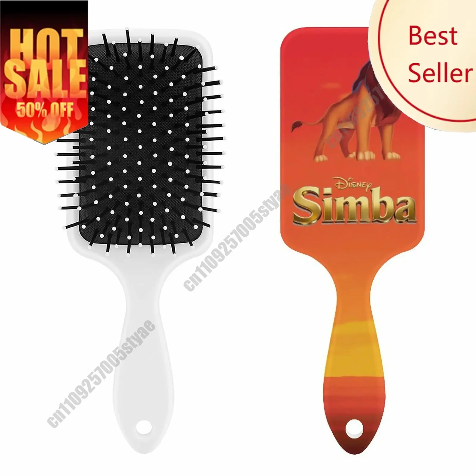 

Simba Air Cushion Comb Custom Logo Personalized Scalp Massage Hair Brush Anti static Detangler Hair Styling Tool Cosplay
