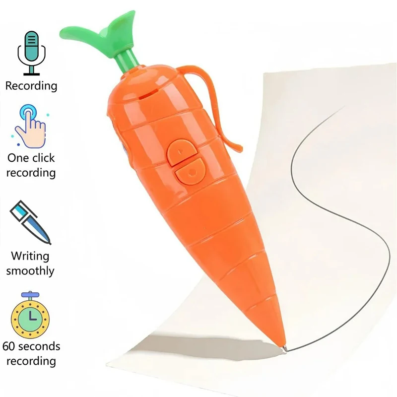 

Merchandise cute cartoon Judy Hopps police officer% new carrot voice recording^ pen toy for&& elementary school students