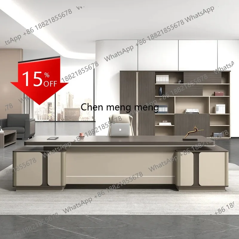 A139 Simple Computer Desks Luxury Accessories Drawers Designer Reading Office Desk Secretary High Quality Schreibtisch Furniture