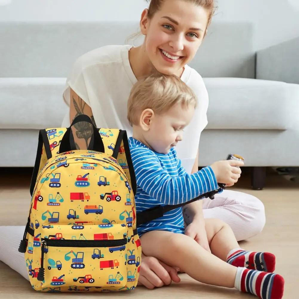 

Cute Toddler Backpack Durable Mini Toddler Backpack Spacious Zipper Closure Machine Washable Non-fading Ideal Multi-purpose